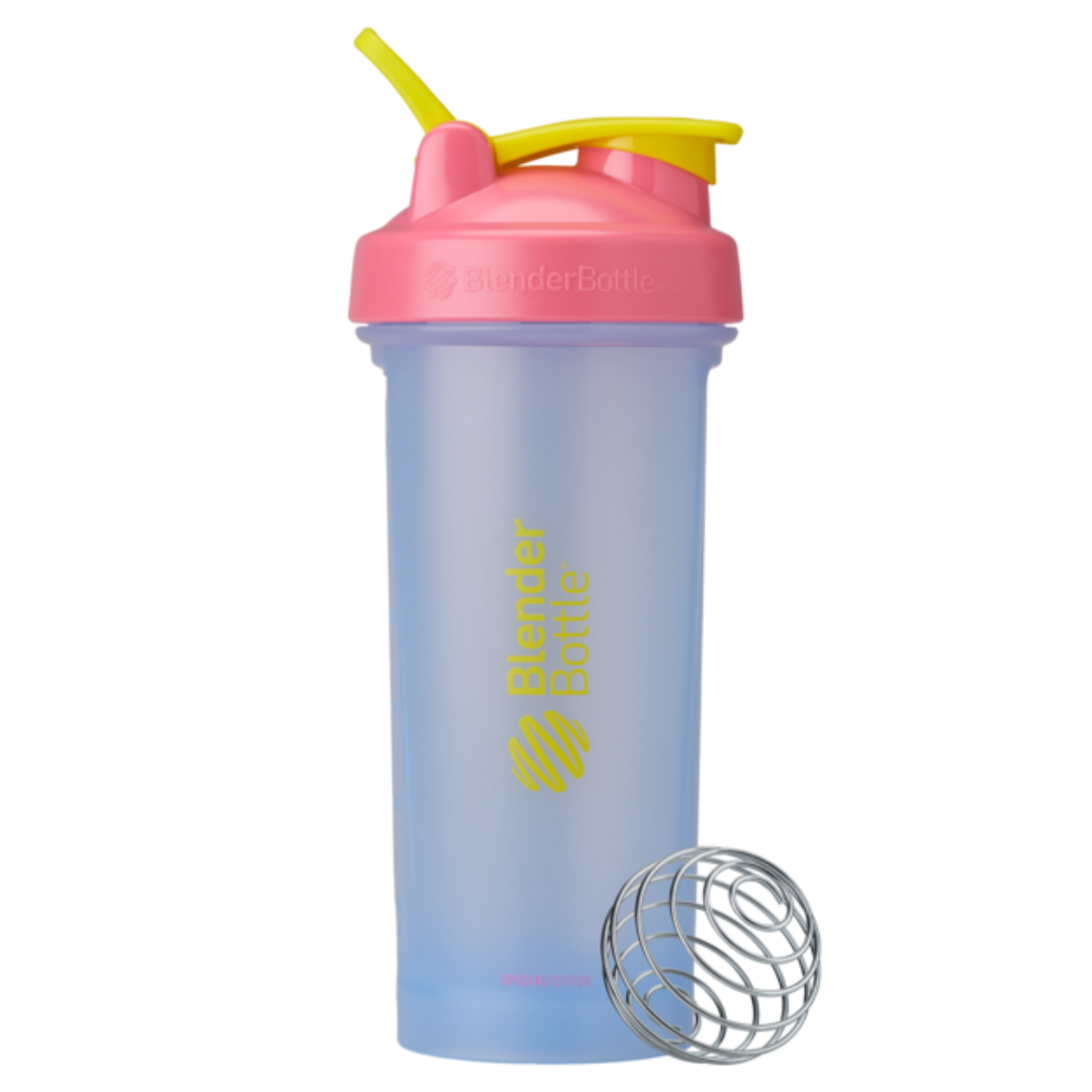 Blender Bottle Classic 20 oz. Shaker with Loop Top - Pink/Pink 