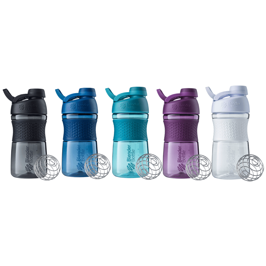 BlenderBottle Mantra Glass Shaker Bottle for Protein Mixes 20