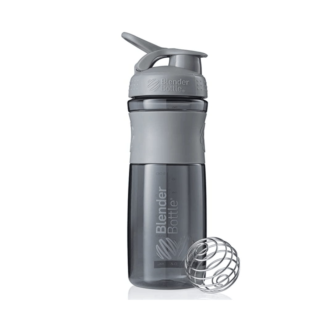 TB12 Unisex Sport Shaker Bottle in Grey | Fit2Run