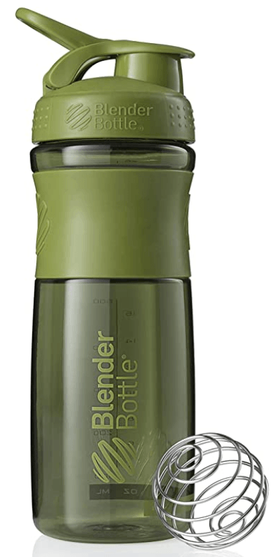 BlenderBottle SportMixer Tritan Grip Shaker Bottle, 28-Ounce