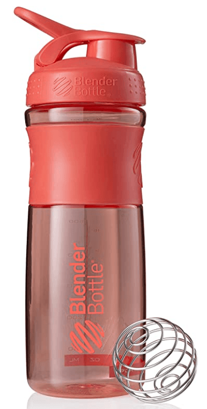 BlenderBottle Classic Loop Top Shaker Bottle, 32-Ounce, Cyan/Cyan
