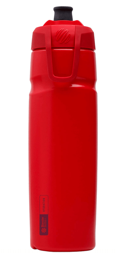 BlenderBottle Hydration Halex™ Squeeze Water Bottle with Straw, 32-Ounce -  Red