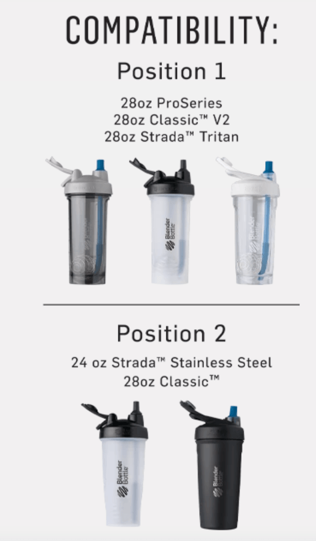 28oz Blender Bottle Strada - Tritan Shaker Bottle